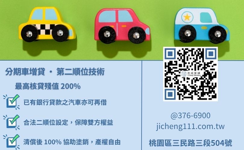 汽車設定流程-桃園吉成當舖說明從送件監理站到清償註銷之五步驟，最快當日撥款領現。