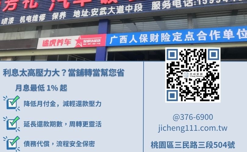 當舖轉當是什麼-吉成當舖解析降息、延長期數與增貸之代償優勢。