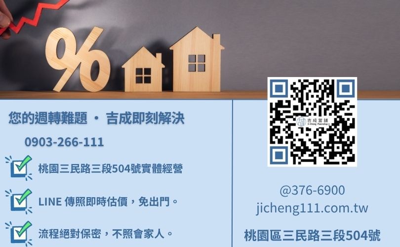 桃園當舖借錢推薦首選吉成 24H 利息初估諮詢專線 桃園當舖推薦電話-桃園區三民路吉成當舖 24H 線上初估利息與快速領現金援諮詢。