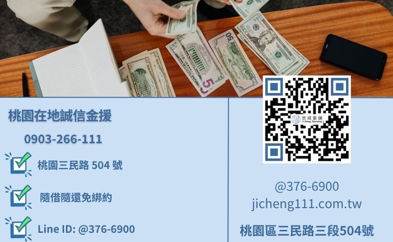 桃園合法小額借款推薦-桃園三民路吉成當舖 24H 線上諮詢電話。
